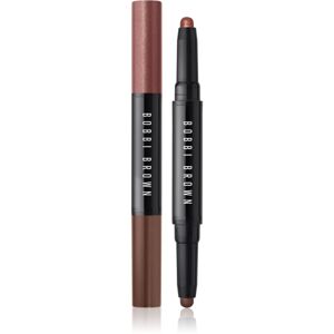 Bobbi Brown Long-Wear Cream Shadow Stick Duo oční stíny v tužce duo odstín Rusted Pink / Cinnamon 1,6 g