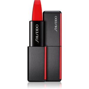 Shiseido ModernMatte Powder Lipstick matná pudrová rtěnka odstín 510 Night Life (Orange Red) 4 g