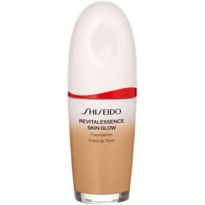 Shiseido Revitalessence Skin Glow Foundation lehký make-up s rozjasňujícím účinkem SPF 30 odstín Maple 30 ml