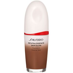 Shiseido Revitalessence Skin Glow Foundation lehký make-up s rozjasňujícím účinkem SPF 30 odstín Henna 30 ml