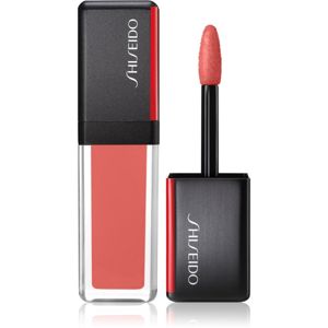 Shiseido LacquerInk LipShine tekutá rtěnka pro hydrataci a lesk odstín 312 Electro Peach (Apricot) 6 ml