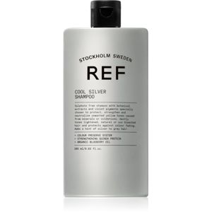 REF Cool Silver Shampoo stříbrný šampon neutralizující žluté tóny 285 ml