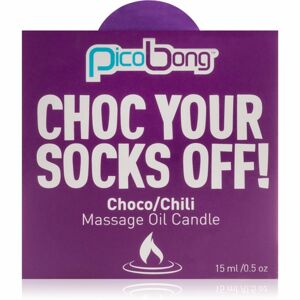 Pico Bong Massage Oil Candle masážní svíčka Choco & Chilli 15 ml