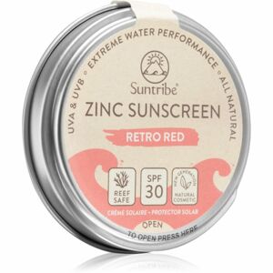 Suntribe Zinc Sunscreen minerální ochranný krém na obličej a tělo SPF 30 Retro Red 45 g