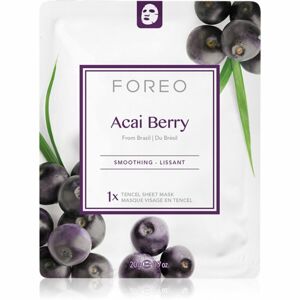 FOREO Farm to Face Sheet Mask Acai Berry antioxidační plátýnková maska 3x20 ml