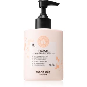 Maria Nila Colour Refresh Peach jemná vyživující maska bez permanentních barevných pigmentů výdrž 4 – 10 umytí 9.34 300 ml