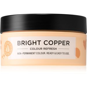 Maria Nila Colour Refresh Bright Copper jemná vyživující maska bez permanentních barevných pigmentů výdrž 4 – 10 umytí 7.40 100 ml