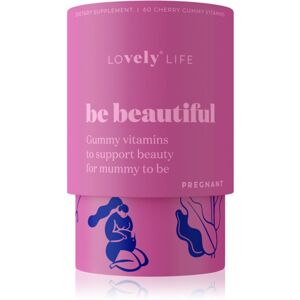 Vely Pregnant Be Beautiful™ ovocné želé pro krásné vlasy, pleť a nehty příchuť Cherry 60 ks