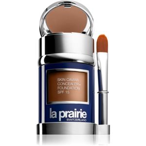 La Prairie Skin Caviar make-up a korektor SPF 15 odstín NW-50 Sunset Beige 30 ml