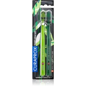 Curaprox Limited Edition Greenery zubní kartáčky ultra soft 5460 2 ks