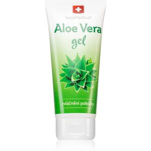 SwissMedicus Aloe Vera gel rostlinný přípravek pro zklidnění podrážděné pokožky 200 ml