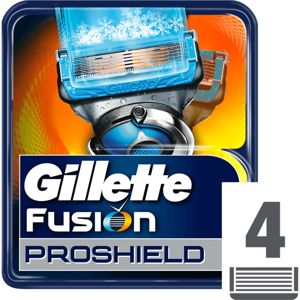 Gillette Fusion Proshield náhradní břity 4 ks