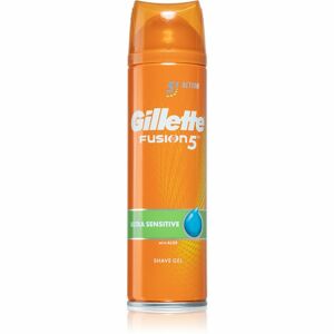 Gillette Fusion5 Ultra Sensitive gel na holení pro citlivou pleť 200 ml