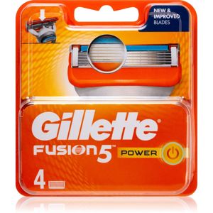 Gillette Fusion5 Power náhradní břity 4 ks
