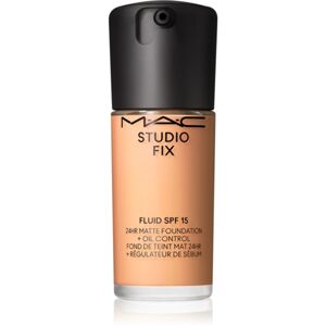 MAC Cosmetics Studio Fix Fluid SPF 15 24HR Matte Foundation + Oil Control matující make-up SPF 15 odstín NW22 30 ml