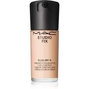 MAC Cosmetics Studio Fix Fluid SPF 15 24HR Matte Foundation + Oil Control matující make-up SPF 15 odstín NC10 30 ml