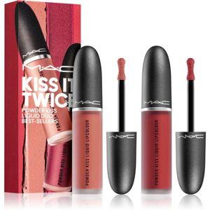 MAC Cosmetics Kiss It Twice dárková sada Best-Sellers (na rty) odstín