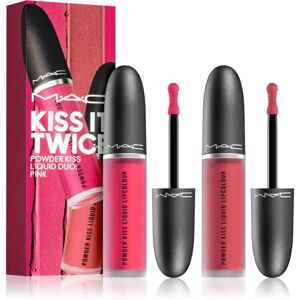 MAC Cosmetics Kiss It Twice dárková sada Pink (na rty) odstín