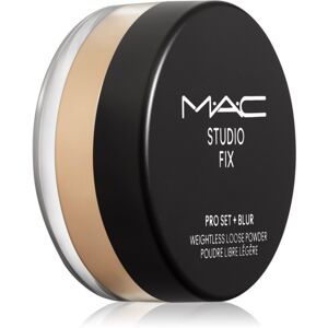 MAC Cosmetics Studio Fix Pro Set + Blur Weightless Loose Powder zmatňující fixační pudr odstín Medium 6,5 g