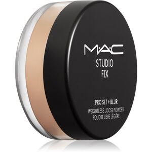 MAC Cosmetics Studio Fix Pro Set + Blur Weightless Loose Powder zmatňující fixační pudr odstín Medium Deep 6,5 g