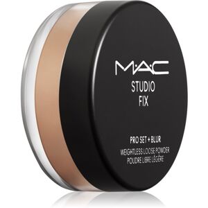 MAC Cosmetics Studio Fix Pro Set + Blur Weightless Loose Powder zmatňující fixační pudr odstín Dark 6,5 g