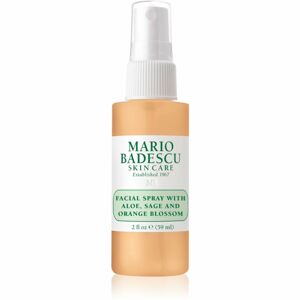 Mario Badescu Facial Spray with Aloe, Sage and Orange Blossom energizující hydratační pleťová mlha 59 ml