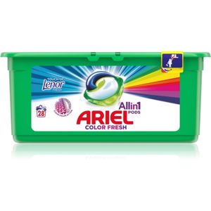 Ariel Color Touch Of Lenor kapsle na praní 28 ks