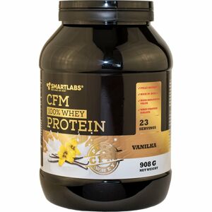 Smartlabs CFM 100% Whey Protein syrovátkový protein IV. příchuť vanilla 908 g