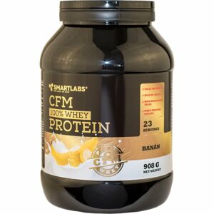 Smartlabs CFM 100% Whey Protein syrovátkový protein I. příchuť banana 908 g