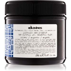 Davines Alchemic Conditioner Silver hydratační kondicionér pro zvýraznění barvy vlasů 250 ml