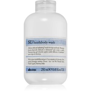 Davines SU Hair&Body Wash sprchový gel a šampon 2 v 1 250 ml