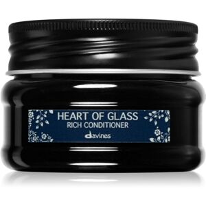 Davines Heart of Glass Rich Conditioner posilující kondicionér pro blond vlasy 90 ml