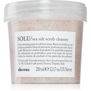 Davines Essential Haircare SOLU Sea Salt Scrub Cleanser čisticí peeling pro všechny typy vlasů 250 ml