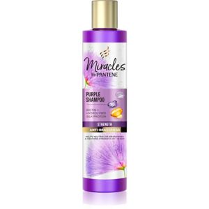 Pantene Pro-V Miracles Strength & Anti-Brassiness fialový šampon 225 ml
