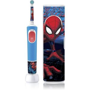 Oral B PRO Kids 3+ Spiderman elektrický zubní kartáček s pouzdrem pro děti Spiderman 1 ks