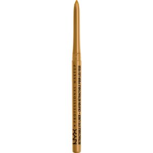 NYX Professional Makeup Retractable Eye Liner krémová tužka na oči odstín 06 Gold 0,34 g