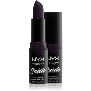 NYX Professional Makeup Suede Matte Lipstick matná rtěnka odstín 18 Doom 3,5 g