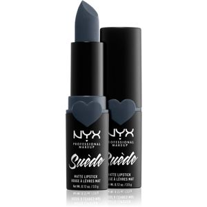 NYX Professional Makeup Suede Matte Lipstick matná rtěnka odstín 21 Smudge me 3,5 g