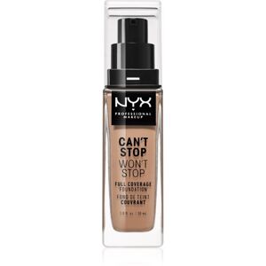 NYX Professional Makeup Can't Stop Won't Stop Full Coverage Foundation vysoce krycí make-up odstín Medium Buff 30 ml