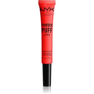 NYX Professional Makeup Powder Puff Lippie rtěnka s polštářkovým aplikátorem odstín 17 Crushing Hard 12 ml