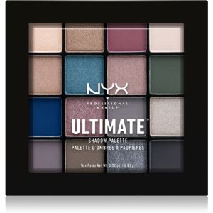 NYX Professional Makeup Ultimate Shadow paletka očních stínů odstín Ash 16 x 0,83 g