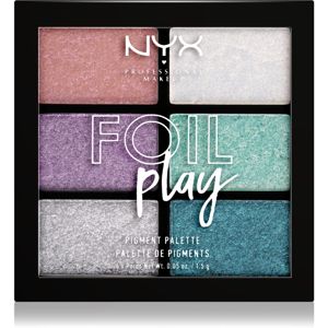 NYX Professional Makeup Foil Play paleta očních stínů odstín 02 Limit Love 6 x 1,5 g