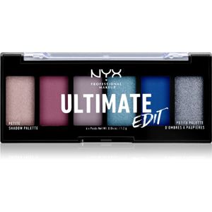 NYX Professional Makeup Ultimate Edit Petite Shadow paletka očních stínů odstín 04 Ash 6x1,2 g