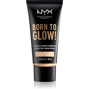 NYX Professional Makeup Born To Glow tekutý rozjasňující make-up odstín 01 Pale 30 ml