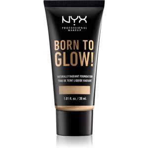 NYX Professional Makeup Born To Glow tekutý rozjasňující make-up odstín 6.3 Wam Vanilla 30 ml