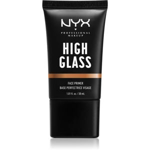 NYX Professional Makeup High Glass podkladová báze pod make-up odstín Sandy Glow 30 ml