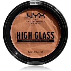 NYX Professional Makeup High Glass rozjasňující pudr odstín Deep 5.5 g