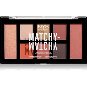 NYX Professional Makeup Matchy-Matchy paletka očních stínů odstín 03 Camel 15 g