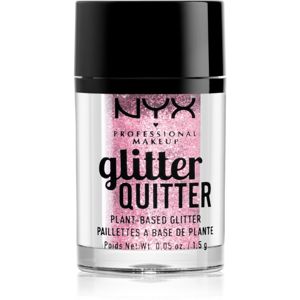 NYX Professional Makeup Glitter Quitter třpytky odstín 01 - Pink 1,5 g
