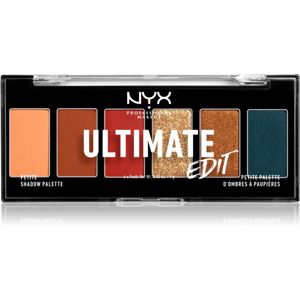 NYX Professional Makeup Ultimate Edit Petite Shadow paletka očních stínů odstín 05 Escape Artist 6x1.2 g